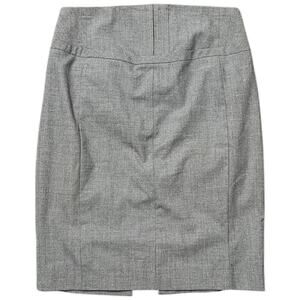 Express Design Studio Gray Pencil Skirt Career Workwear Stretch Lined - 8